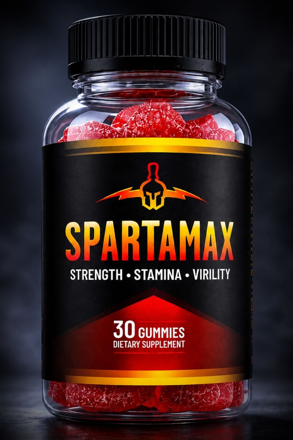 Spartamax Gummies Bottle